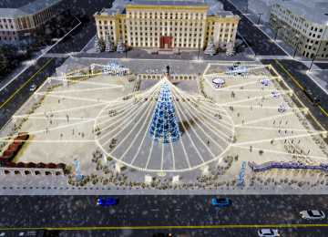 Местная компания будет охранять площадь Ленина в новогоднюю ночь в Воронеже